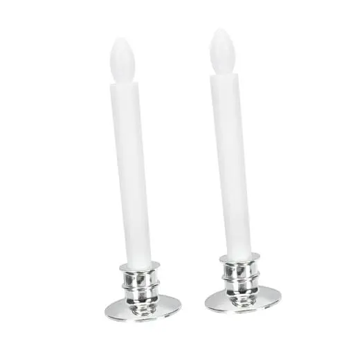 Produktbild: Angoily 2 Stück Stangenkerzenlampen Pp-kerzenlampen Für Kirchen- Und Weihnachtsdekoration