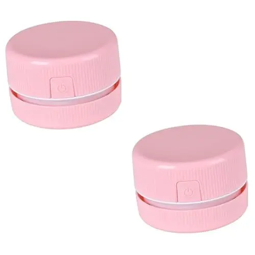 Produktbild: Angoily 2St Mini- handstaubsauger portable vacuum cleaner Multifunktionsreiniger Mini-Tischstaubsauger elektrischer schreibtisch tastaturen Schreibtischreiniger Handfeger Nylon