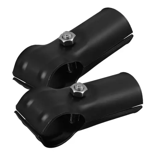 Produktbild: Angoily Adapter Gewächshaus Schrauben Rohrschellen Für Gewächshaus Rohrverbinder Aus Rostfreiem Stahl Rohradapter Für Gartenbedarf Stabile Rohrklemmen Zur Reparatur Von Gewächshausrohren