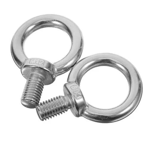 Produktbild: Angoily Ringschraube Aus Edelstahl 2 Stück Ringschraube mit Gewinde für Schweres Heben