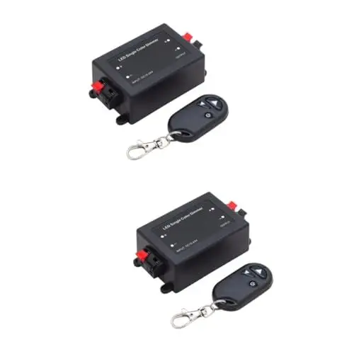 Produktbild: Angoily 2St einfarbiger Dimmer Dimmschalter elektrische Lichtschalter elektrische Ausrüstung einfarbiger Controller einfarbiger LED-Controller rf Regler LED-Leiste Lichtmodulator