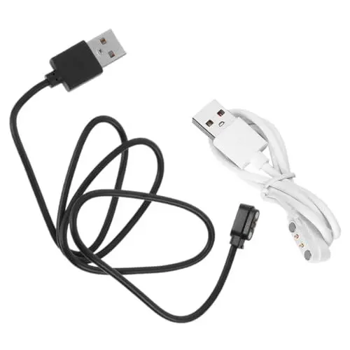 Produktbild: Angoily 2Stücke Magnetisches Ladekabel für Smartwatch USB Ladegerät mit Zwei für Verschiedene Modelle Sicheres und Schnelles Einsetzbar