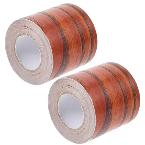 Produktbild: Angoily 2 Rollen Sockelleiste Aus Marmor Spiegelaufkleber Ecksockelleiste Boden-fußleistenverkleidung Wandsockel Aus Gummi Tapetenkleber Holztapete Randbesatz Zubehör Extra Pvc