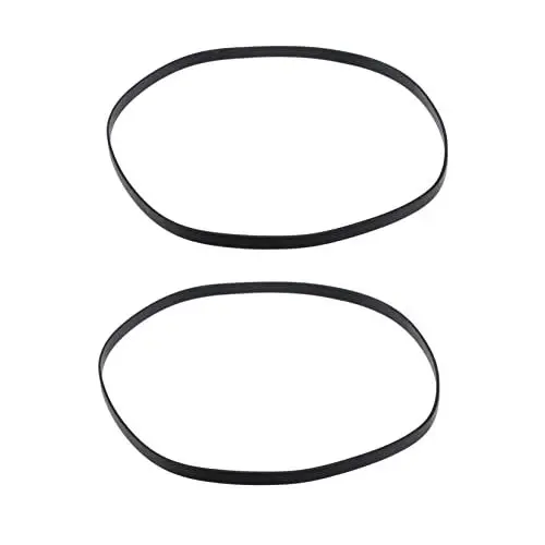 Produktbild: Angoily 2 Stücke Gummi Phonographen Gürtel Ersatz Zubehör Für Vinyl Plattenspieler