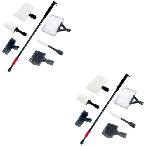 Produktbild: Angoily 2 Sätze Aquarium-bürsten-Set Aquarienreinigungsbürste Kies Aquarienreinigungswerkzeuge Aquariumreiniger Aquarium-reinigungswerkzeug Algenwäscher Haushalt Fischernetz Abs-Kunststoff