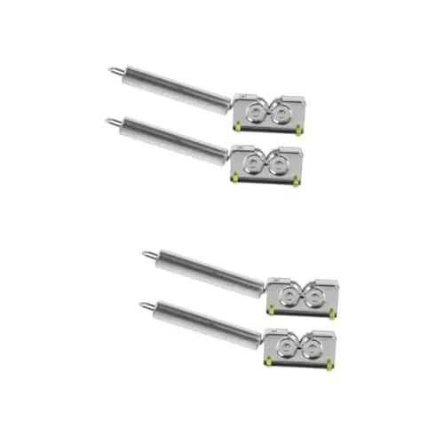 Produktbild: Angoily 2 Sätze Messerschärfer Manuelles Schärfwerkzeug Scherenschärfer Multifunktionaler Elektrischer Schärfer Küchenspitzer Arbeitsplattenschärfer Rostfreier Stahl Silver 2 Stück * 2