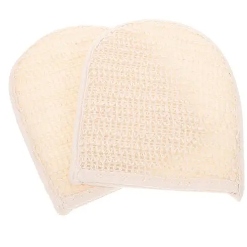 Produktbild: Angoily 2stücke Peeling Badehandschuhe Für Dusche Und Bad Körperwaschhandschuhe Zum Entfernen Von Und Öl Aus Poren Für Gründliche Körperreinigung