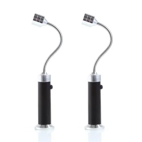 Produktbild: Angoily 2 Stk Grillleuchten Im Freien Leseleuchte Batteriebetriebenes Grilllicht Taschenlampen Geführt Grillbeleuchtung Im Freien Grilllicht Im Freien Hals Taschenlampe Led Leselicht