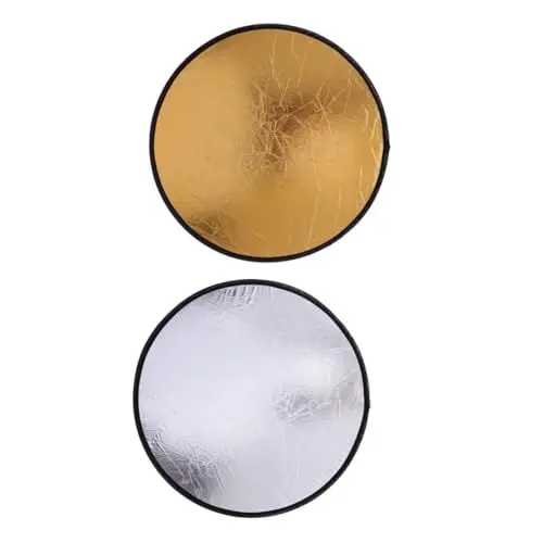 Produktbild: Angoily 2-teilige Foto-reflektorplatten – 30 cm Lichtreflektor-Requisite für Den Vielseitigen Einsatz Im und Im Freien