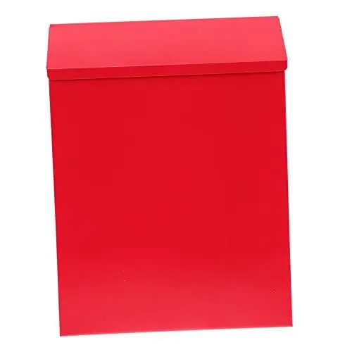 Produktbild: Angoily 2 Stück Briefkasten Paket Outdoor Büro Dekor Schwarze Briefkästen Wand-Briefhalter Edelstahl-Combox Europäische Zeitungsboxen Für Draußen Briefe Briefe Retro-Dekor