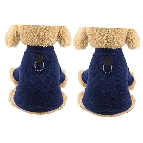 Produktbild: Angoily 2st Wintermantel Für Kleine Hunde Welpenkostüm Hundeweihnachtspullover Mäntel Welpen-Pyjama Pyjamas Für Kinder Schlafanzug Für Männer Hund Warme Kleidung Halloween Kleiner Hund