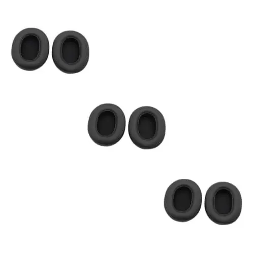 Produktbild: Angoily 3 Paare Kopfhörer Zubehör Replacement Ear Pads kopfhörer Polster Ohrpolster Kopfhörer Headset Accessories kopfhörer Pads für Ohrpolster Ersatz-Ohrpolster ersetzen Ohrstöpsel
