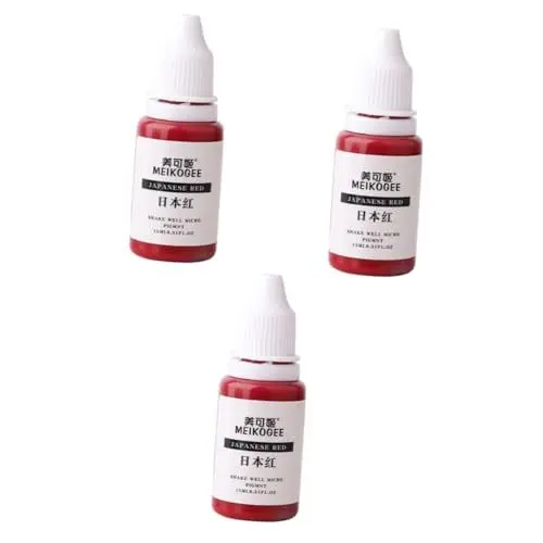 Produktbild: Angoily 3 Stk lippen safety presents aroid mix ösenschraube holzgewinde sicherheit trauzeugengeschenke atur dye brow Farbstoff die ki Make-up-Tinte Pigment semipermanent Suite