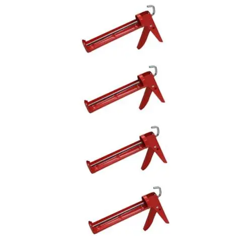 Produktbild: Angoily 4 Stück Klebepistole aus Glas manuelle Verstemmwerkzeuge Verstemmungswerkzeuge Professionelles Kleben Werkzeug Klebestoff Werkzeug Tragbarer Eckdichtstoff Werkzeug zum Abdichten