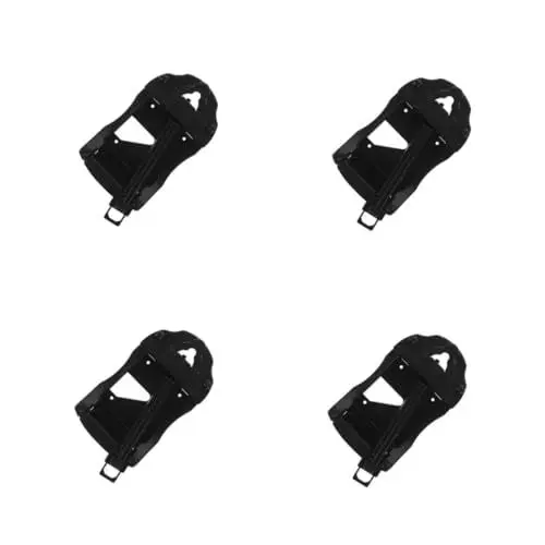 Produktbild: Angoily 4 Stück Rocker Uhrteile Uhrantrieb wanduhr Pendelleuchte Uhr Mechanismus Uhr mit schwingendem Gehäuse Pendeluhr-Bausatz Schwingteil für Pendel Uhrpendel-Antriebsteil Abs Black