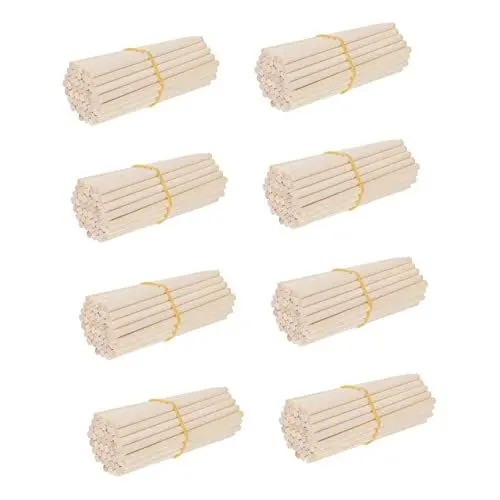 Produktbild: Angoily 500 Stück Diy Holzstiele für Natürliche Holzstäbe für Kreative Bastelprojekte für Herstellung von Eiscreme und Holzspielzeugen