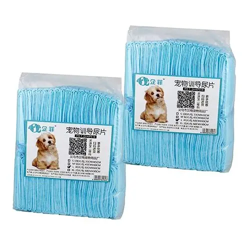 Produktbild: Angoily 50 Stück Einwegwindeln Welpen Pads Hunde-PIPI-Pads Welpen-PIPI-Pads Für Kleine Hunde Hundewindeln Trainingsmatte Einweg-urinpads Welpenunterlagen Haustier Töpfchenauflage