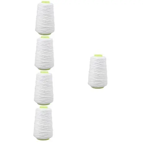 Produktbild: Angoily 5 Rollen Steinwollfaden Maurerlinie Maurerwerkzeuge Baumwolllinie Layout-Tool Baumwollfaden Weiß