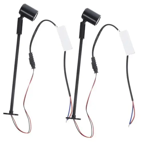 Produktbild: Angoily 6 Stehlampen Lese-Stehlampe Scheinwerferboden lange Lampe Stehende LED-Lampe led- vitrine beleuchtung Lampe mit hoher Helligkeit schrank Schmuck Leselicht