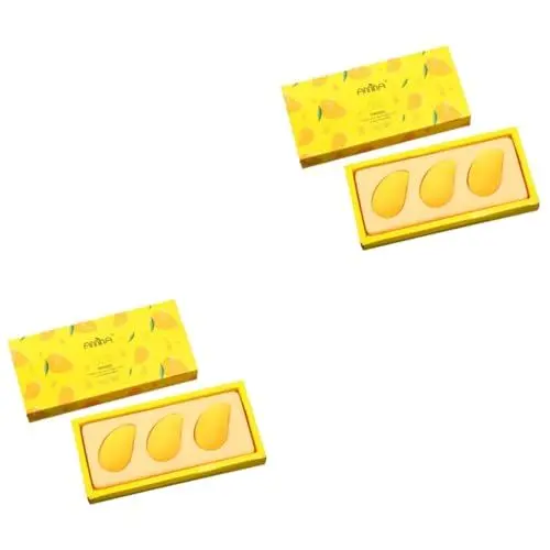 Produktbild: Angoily 6 Stk Mango Beauty Ei Werkzeug Kosmetik Trockenes Pulver