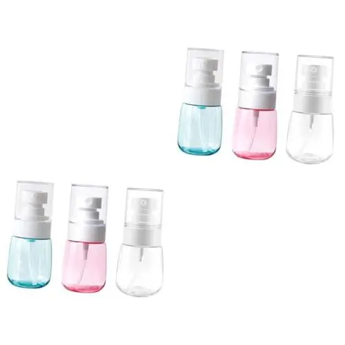 Produktbild: Angoily 6 Stk travel bottles set travel accessories reiseaccessoires space saver platzsparende Reisezubehör Füllung Sprühflasche Sonnenschutzspray Toilettenartikel reisen Container