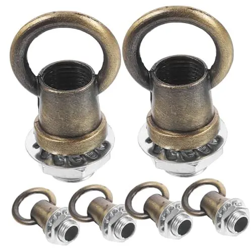 Produktbild: Angoily 6 Stücke Decke Haken M10 Gewinde Decke Swivel Haken Schraube Lampe Teile