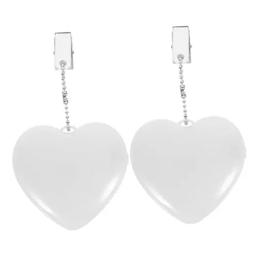 Produktbild: Angoily 8 Stk Herz-nachtlicht Kleine Touch-lampe Led Leuchtende Handtaschenlichter Sensor Herzlicht Form Handtasche Nachtlicht Taschenlampe Akku-tischlampen Con Weiß Tragetasche Herzförmig