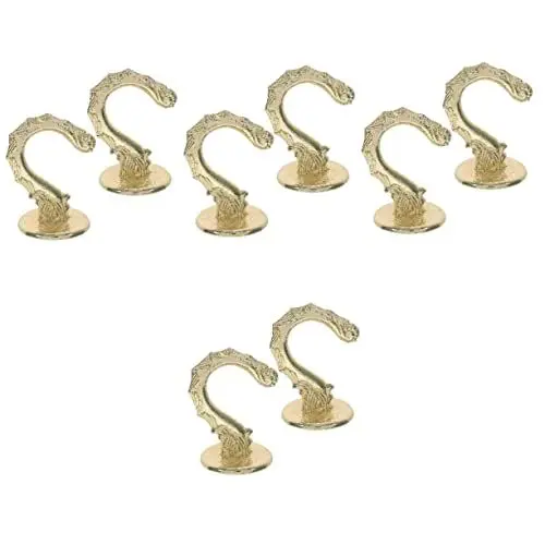 Produktbild: Angoily 8 Stück Deckenhaken Wandhaken Deckenhaken Zum Aufhängen Von Pflanzen Strapazierfähige Metallaufhänger Hängende Pflanzenhaken Kronleuchter Haken Gusseisen Deckenhaken