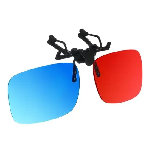 Produktbild: Angoily Brillengestell zum Aufhängen D Brillenclip D Computerbrille Stereo-Brillenclip schnapsgläser Stereoclip Glas