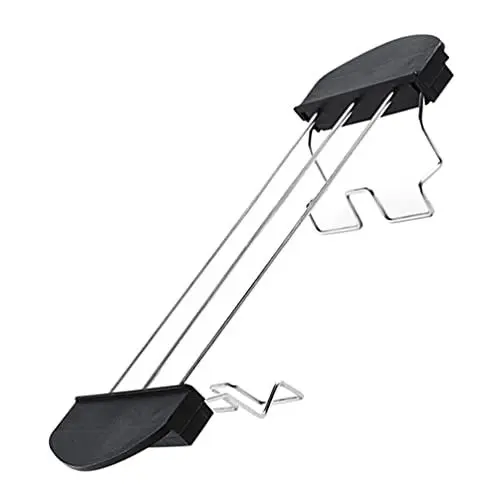 Produktbild: Angoily Erw?rmungsregal Für Toaster Bratzubeh?r Toaster Rack Edelstahl Brot Bagel Toaster Fach Grillen Rack Metall Halter Für Home Küche Zubeh?r Smeg Toaster Kühlregal Edelstahlgrill (Länge 26cm)