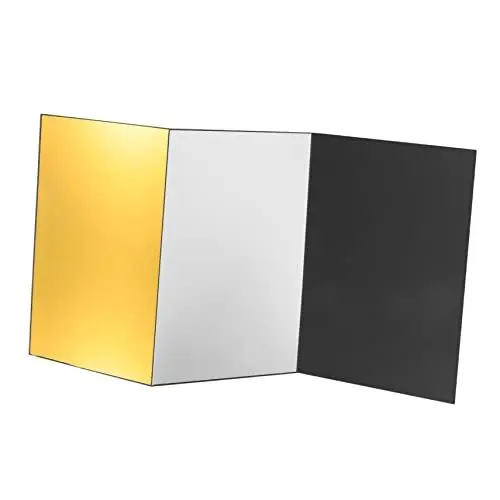 Produktbild: Angoily Fotografie-Reflektor Karton A4 Faltbarer Lichtreflektor Stillleben-fotozubehör Weiches Natürliches Licht Absorbiert Überschüssiges Licht