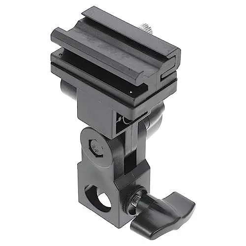Produktbild: Angoily Unverzichtbares Fotozubehör Lichtstativadapter Schirmklemme Für Blitzhalterung