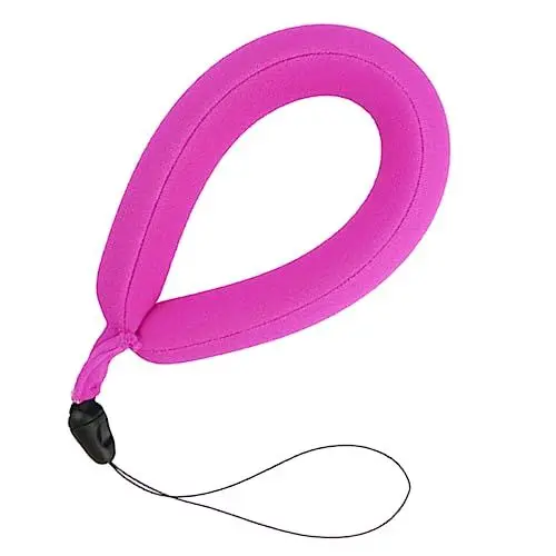 Produktbild: Angoily Flotation-Armband Für Die Kamera Outdoor-zubehör Outdoor-videokamera Praktischer Kameraschwimmer Schwimmende Handgelenkschlaufe Der Kamera Heizkissen Für Die Hände Neopren Rosy