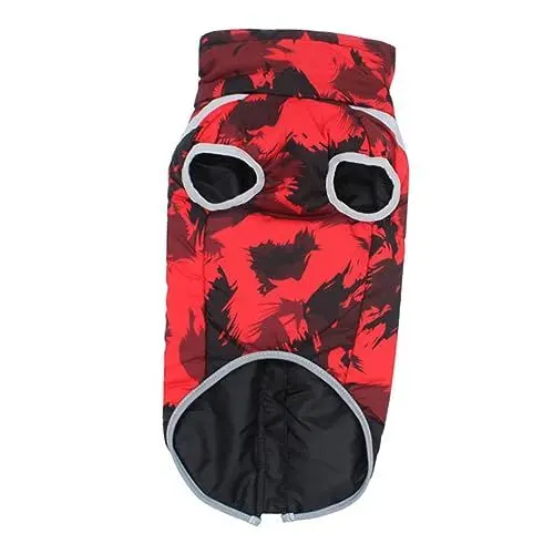 Produktbild: Angoily Haustierjacke Reflektierende Jacke Winddichte Jacke Für Haustiere Haustierzubehör Turnjacke Kostüm Für Hund Hunde Warme Kleidung Trainingsjacke Polyester Winter Hundekleidung