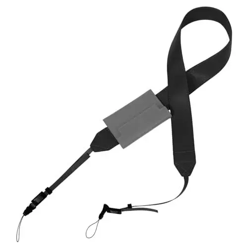 Produktbild: Angoily Ergonomisches Kamera-umhängeband Pu-leder Breiter Slr-kameragurt für Männer Gepolsterter Schultergurt für Einfaches Tragen
