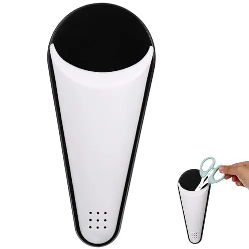 Produktbild: Angoily Magnetischer Scherenhalter Robuster Scheren-Organizer Küchenscherenscheide Abnehmbarer Kühlschrank Scheren-Aufbewahrungsbox Kochen Lebensmittel Utility-Scherenständer Für Die