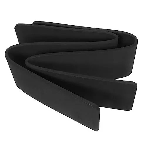 Produktbild: Angoily Möbelschutz 2 Stück Bodenschoner Für Schaukelstühle Sofas Liegestühle Möbelbeine Schaukelstühle Chaiselongue Gummi Schwarze Anti-Rutsch-Pads Für Möbel Couch-Schutz