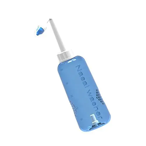 Produktbild: Angoily Nasenspülflasche Nase Neilmed sinus spülen kunststoffreiniger 500 ml Sinusspülflasche 500ml Nasendusche Yoga Reinigungsflasche Nase waschen Spüler Kind Neti-Topf