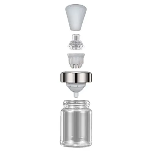 Produktbild: Angoily Ölspenderflasche mit Grillpinsel Silikon Basting Pinsel Olivenöl Spender Container Container Container für Küche BBQ Grilling Backen 135Ml