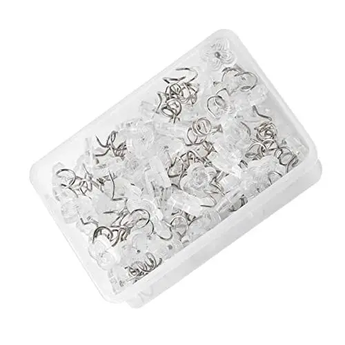 Produktbild: Angoily Sofabezug 100 Stück Nägel in Blumenform Edelstahl Sofarock Nicht Abfärbende Fixierungsnägel Für Polstermöbel
