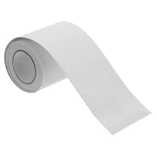 Produktbild: Angoily Selbstklebende Grundplatte Bodenleistenleiste Fußleistenabdeckungen Wandaufkleber Aus Vinyl Sockelblende Bordüren Für Wandverkleidungen Zierleiste Fensterdekoration Weiß Marmor PVC