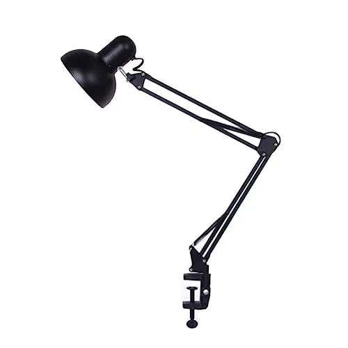 Produktbild: Angoily Studiolampe tischlampe the desk lamp table lamps lamp desk schreibtischlicht studio lights Zuhause Lampe tisch schreibtisch licht Lampe mit Klemmbefestigung Armklemme Lampe Black