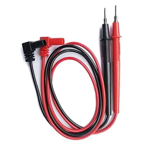 Produktbild: Angoily Messleitungen Für Digitale Multimeter 2er Set Prüfsonden Mit Bananensteckern Und Krokodilklemmen Elektrische Testleitungen Für Präzise Messungen