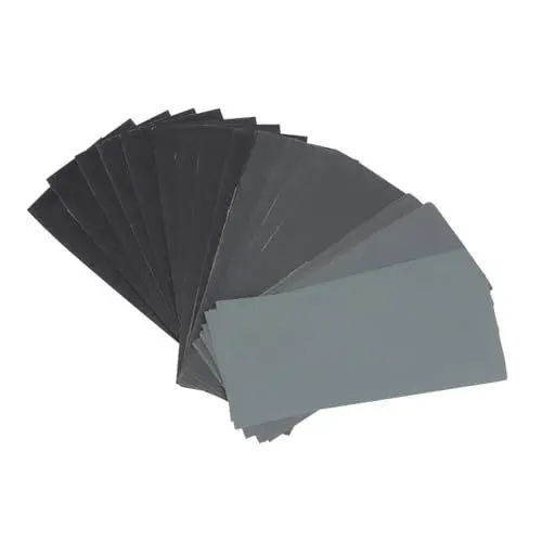 Produktbild: Angoily Vielseitiges Schleifpapier-set 42-teilig Von 120er Bis 3000er Körnung Für Trocken-nass-schleifen