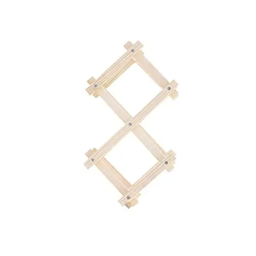 Produktbild: Angoily Klappbares Weinregal Aus Holz Weinflaschenhalter 3-Flaschen-aufbewahrung Tisch-weinhalter Home Bar Decor