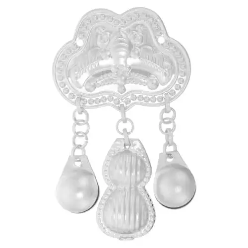 Produktbild: Angoily Yi Silberschmuck Miao Aluminiumblatt Nähornament Für Kleidung Modeschmuck Für Damen Dekorationen Aufnähen Anhänger Für Kleidung Kleine Kleidungsdekore Kleidung Accessoire Nähzauber