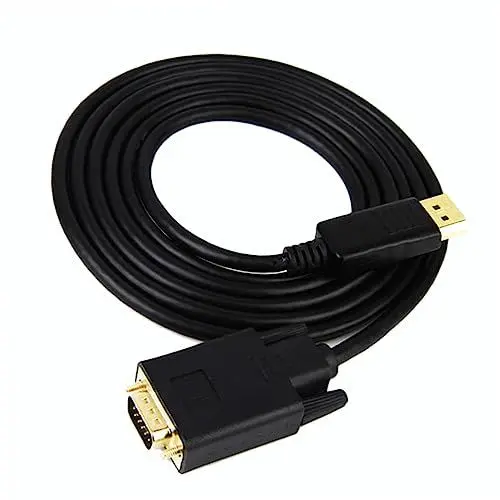 Produktbild: Angoily Dp-zu-adapterkabel Displayport-zu-Video-audiokabel für Laptop-projektor 1 8 M