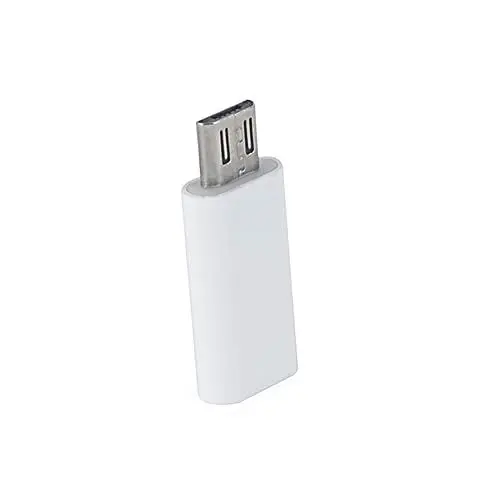 Produktbild: Angoily typ c Adapter Typ-C-zu-Micro-USB-Datenkabelkonverter Typ-C-zu-Micro-USB-Mobiltelefonadapter USB-Adapter CD-Player tragbar Typ-C-Adapter für Telefon Micro-USB-auf-Typ-C-Adapter Weiß