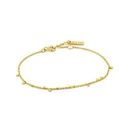 Produktbild: Ania Haie Damen-Armband Geometry Mixed Discs 925er Silber One Size Gold 32014225