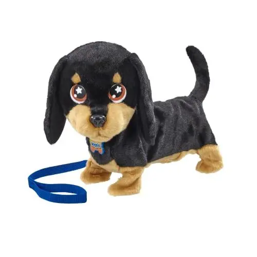 Produktbild: Animagic Waggles - Dackel - Interaktives Kuscheltier Für Kinder ab 2 Jahren - Lustig Plüschtier Spielzeug Hund der Läuft und Bellt - Geschenk für Kinder